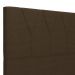 Cabeceira Cama Box Casal  King 195 cm Aurora W01 Suede Marrom - Lyam Decor
