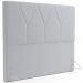 Cabeceira Cama Box Casal 140 cm Aurora W01 Bouclê Cinza - Lyam Decor
