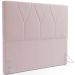 Cabeceira Cama Box Casal 140 cm Aurora W01 Bouclê Rosê - Lyam Decor