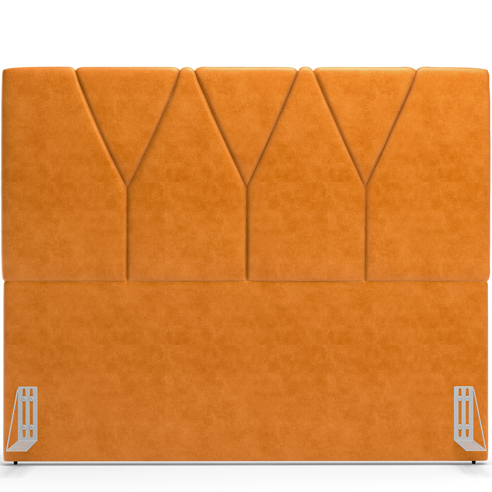 Cabeceira Cama Box Casal 140 cm Aurora W01 Couríssimo Whisky - Lyam Decor