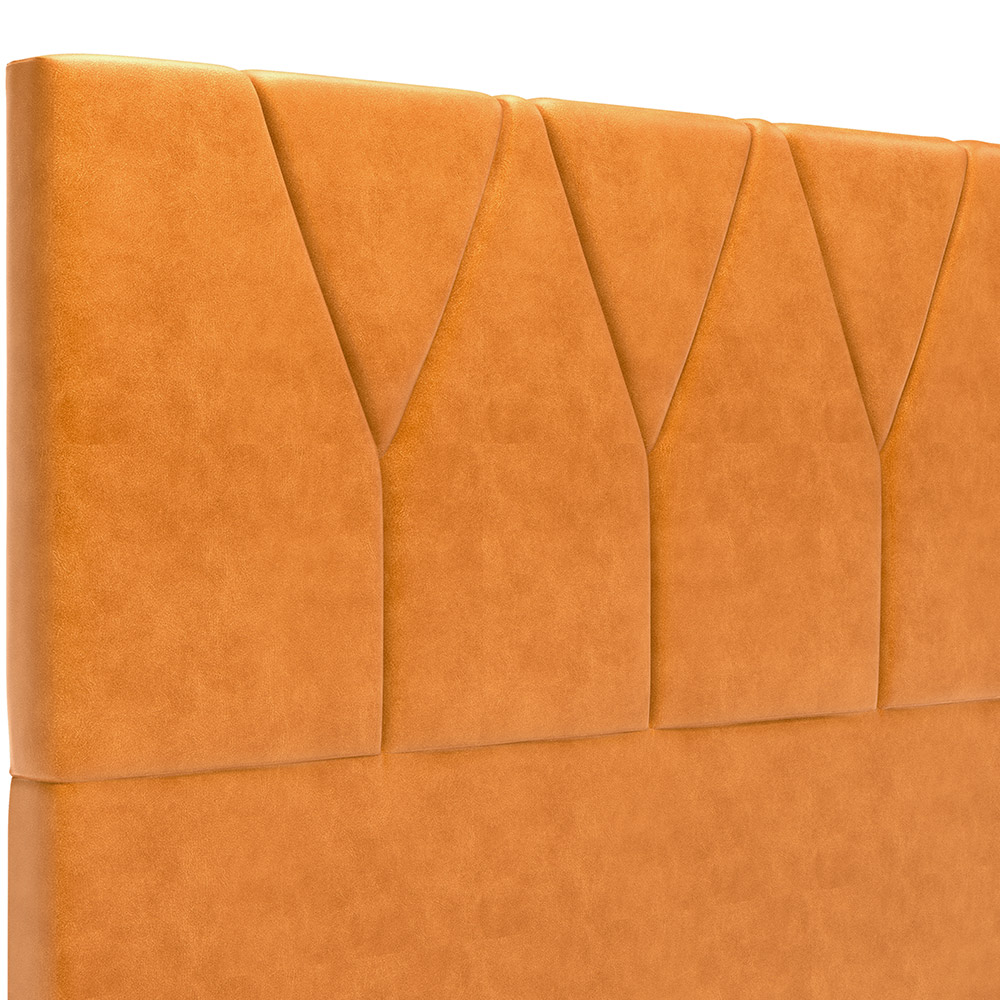 Cabeceira Cama Box Casal 140 cm Aurora W01 Couríssimo Whisky - Lyam Decor