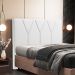 Cabeceira Cama Box Casal 140 cm Aurora W01 Facto Branco - Lyam Decor