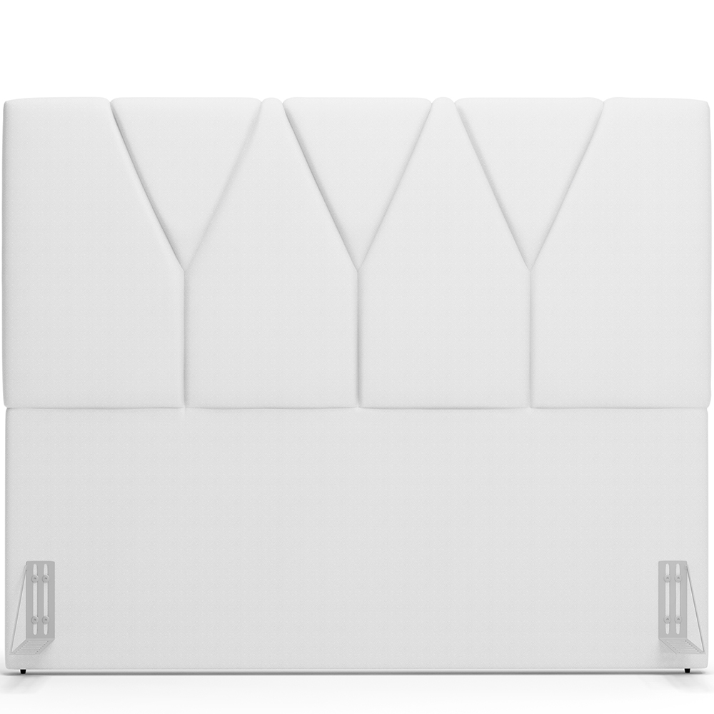 Cabeceira Cama Box Casal 140 cm Aurora W01 Facto Branco - Lyam Decor