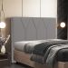 Cabeceira Cama Box Casal 140 cm Aurora W01 Facto Cinza - Lyam Decor