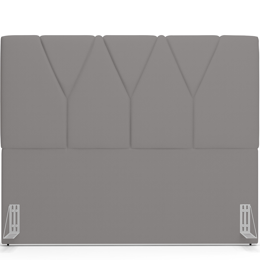 Cabeceira Cama Box Casal 140 cm Aurora W01 Facto Cinza - Lyam Decor