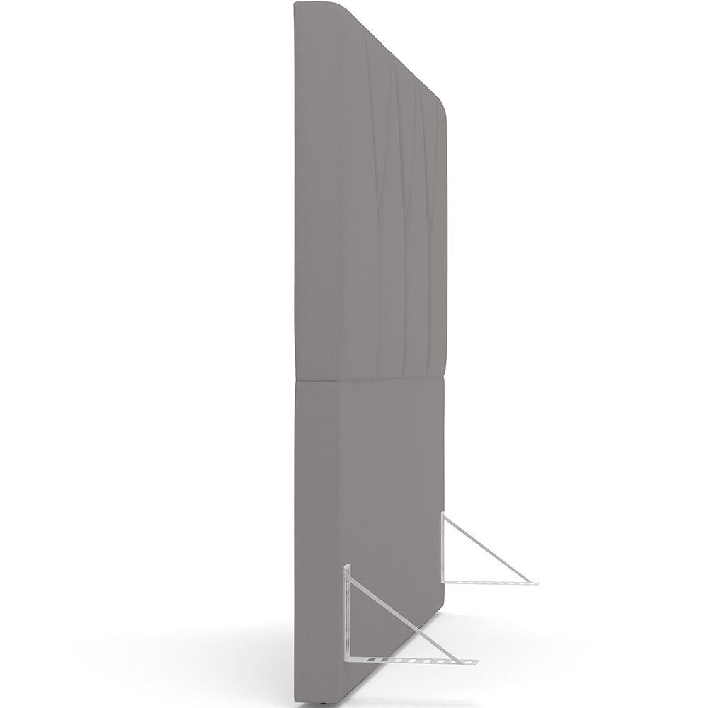 Cabeceira Cama Box Casal 140 cm Aurora W01 Facto Cinza - Lyam Decor