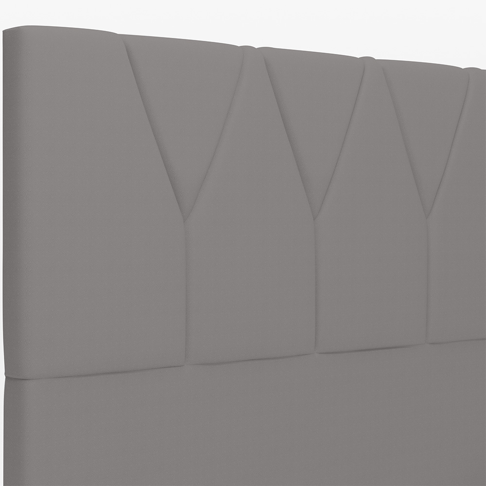 Cabeceira Cama Box Casal 140 cm Aurora W01 Facto Cinza - Lyam Decor