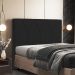 Cabeceira Cama Box Casal 140 cm Aurora W01 Facto Preto - Lyam Decor