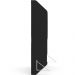 Cabeceira Cama Box Casal 140 cm Aurora W01 Facto Preto - Lyam Decor