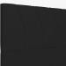 Cabeceira Cama Box Casal 140 cm Aurora W01 Facto Preto - Lyam Decor