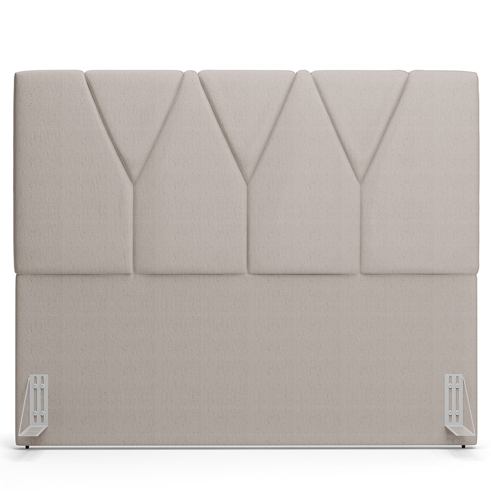 Cabeceira Cama Box Casal 140 cm Aurora W01 Linho Bege - Lyam Decor