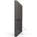 Cabeceira Cama Box Casal 140 cm Aurora W01 Linho Cinza Escuro - Lyam Decor