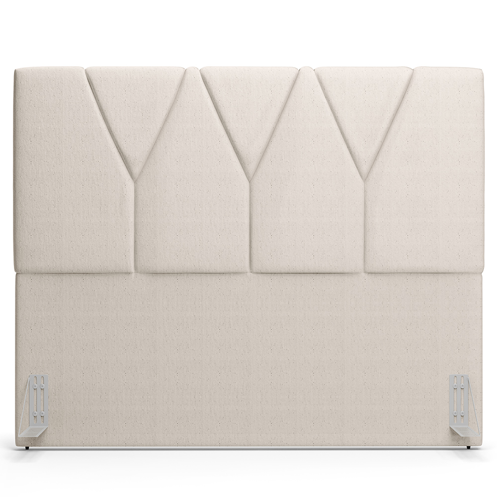Cabeceira Cama Box Casal 140 cm Aurora W01 Linho Cru - Lyam Decor
