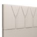 Cabeceira Cama Box Casal 140 cm Aurora W01 Linho Cru - Lyam Decor