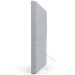 Cabeceira Cama Box Casal 140 cm Aurora W01 Suede Cinza - Lyam Decor