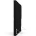 Cabeceira Cama Box Casal 140 cm Aurora W01 Suede Preto - Lyam Decor