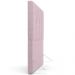 Cabeceira Cama Box Casal 140 cm Aurora W01 Suede Rosê - Lyam Decor