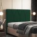 Cabeceira Cama Box Casal 140 cm Aurora W01 Suede Verde Musgo - Lyam Decor