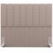 Cabeceira Cama Box Casal 140 cm Dália W01 Bouclê Bege - Lyam Decor