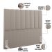 Cabeceira Cama Box Casal 140 cm Dália W01 Bouclê Bege - Lyam Decor