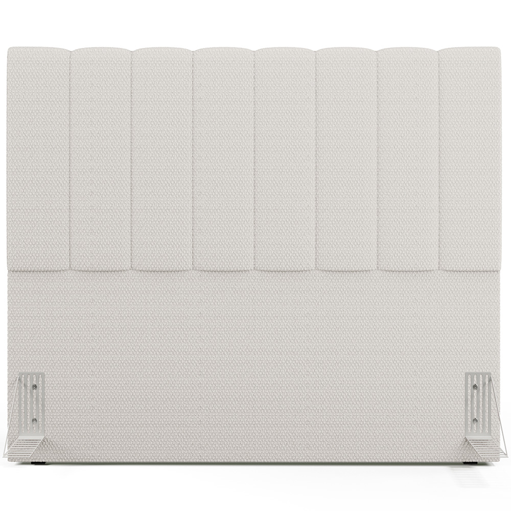 Cabeceira Cama Box Casal 140 cm Dália W01 Bouclê Cru - Lyam Decor