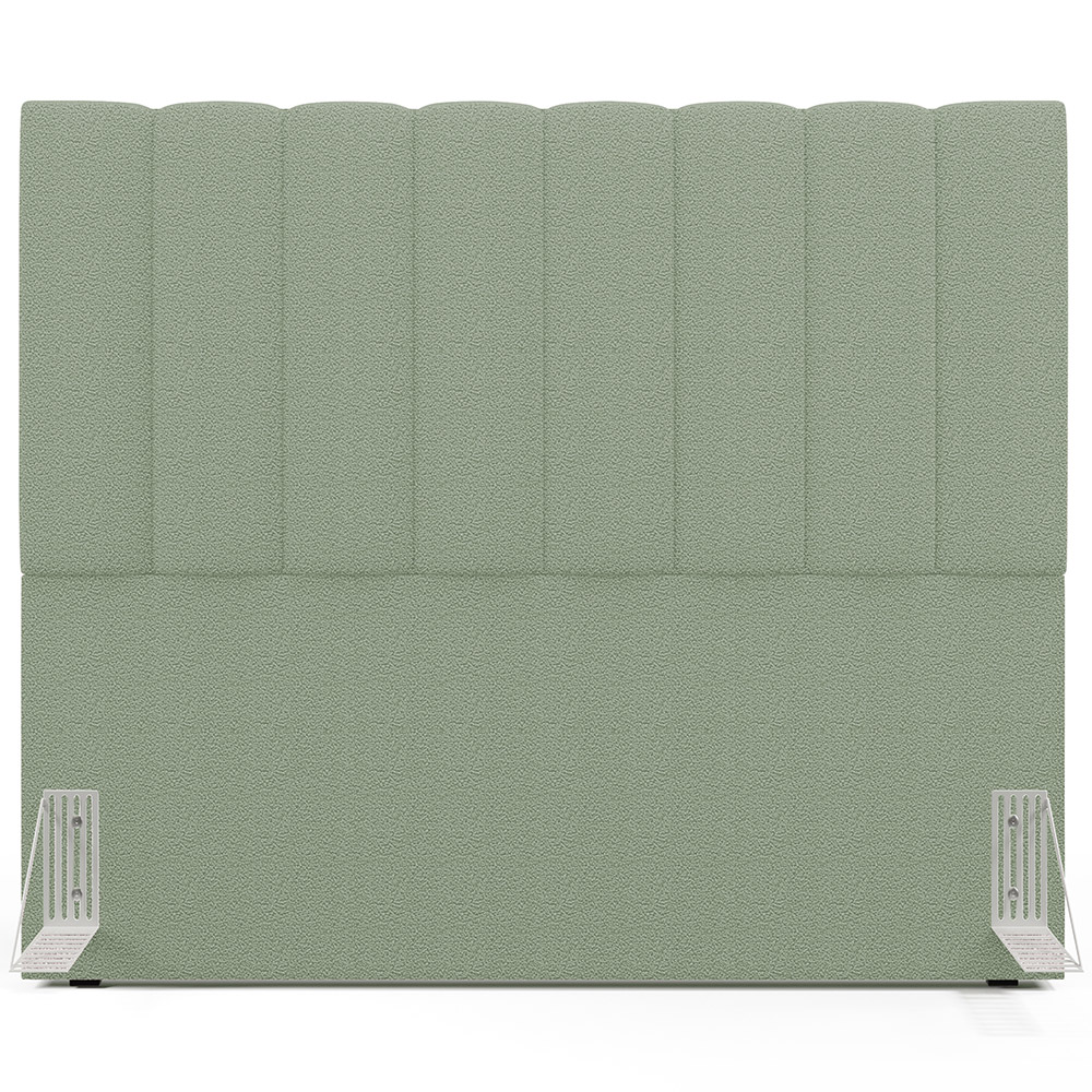 Cabeceira Cama Box Casal 140 cm Dália W01 Bouclê Oliva - Lyam Decor