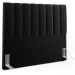 Cabeceira Cama Box Casal 140 cm Dália W01 Bouclê Preto - Lyam Decor