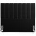 Cabeceira Cama Box Casal 140 cm Dália W01 Bouclê Preto - Lyam Decor