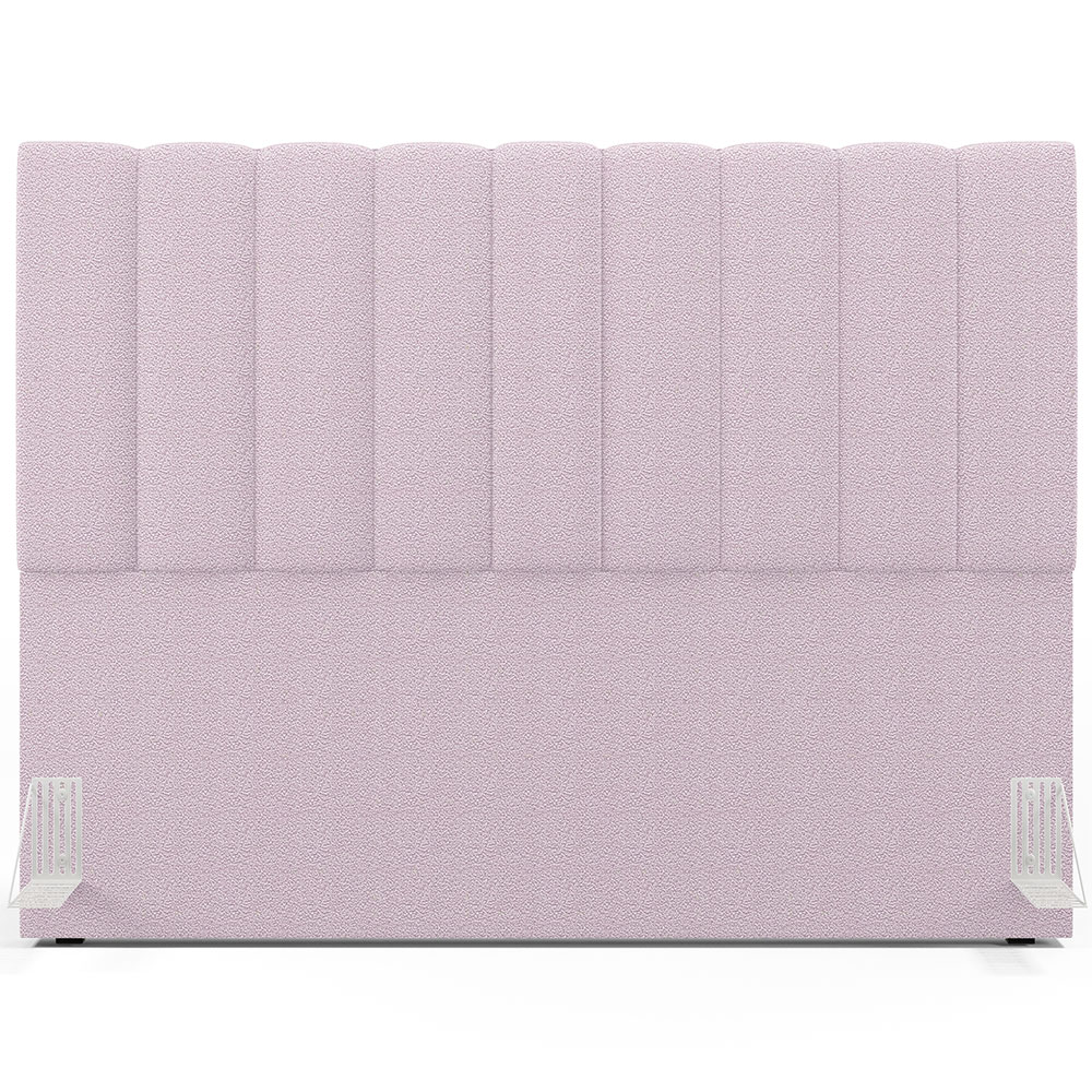 Cabeceira Cama Box Casal 140 cm Dália W01 Bouclê Rosê - Lyam Decor