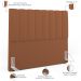 Cabeceira Cama Box Casal 140 cm Dália W01 Bouclê Terracota - Lyam Decor