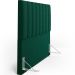 Cabeceira Cama Box Casal 140 cm Dália W01 Bouclê Verde - Lyam Decor