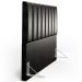 Cabeceira Cama Box Casal 140 cm Dália W01 Couríssimo Preto - Lyam Decor