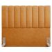 Cabeceira Cama Box Casal 140 cm Dália W01 Couríssimo Whisky - Lyam Decor