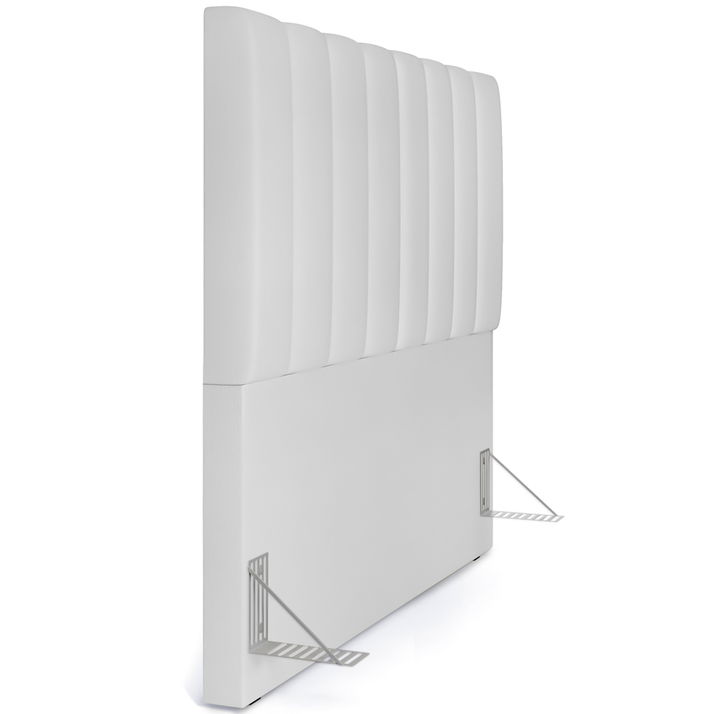 Cabeceira Cama Box Casal 140 cm Dália W01 Facto Branco - Lyam Decor
