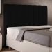 Cabeceira Cama Box Casal 140 cm Dália W01 Facto Preto - Lyam Decor