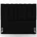 Cabeceira Cama Box Casal 140 cm Dália W01 Facto Preto - Lyam Decor