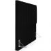 Cabeceira Cama Box Casal 140 cm Dália W01 Facto Preto - Lyam Decor