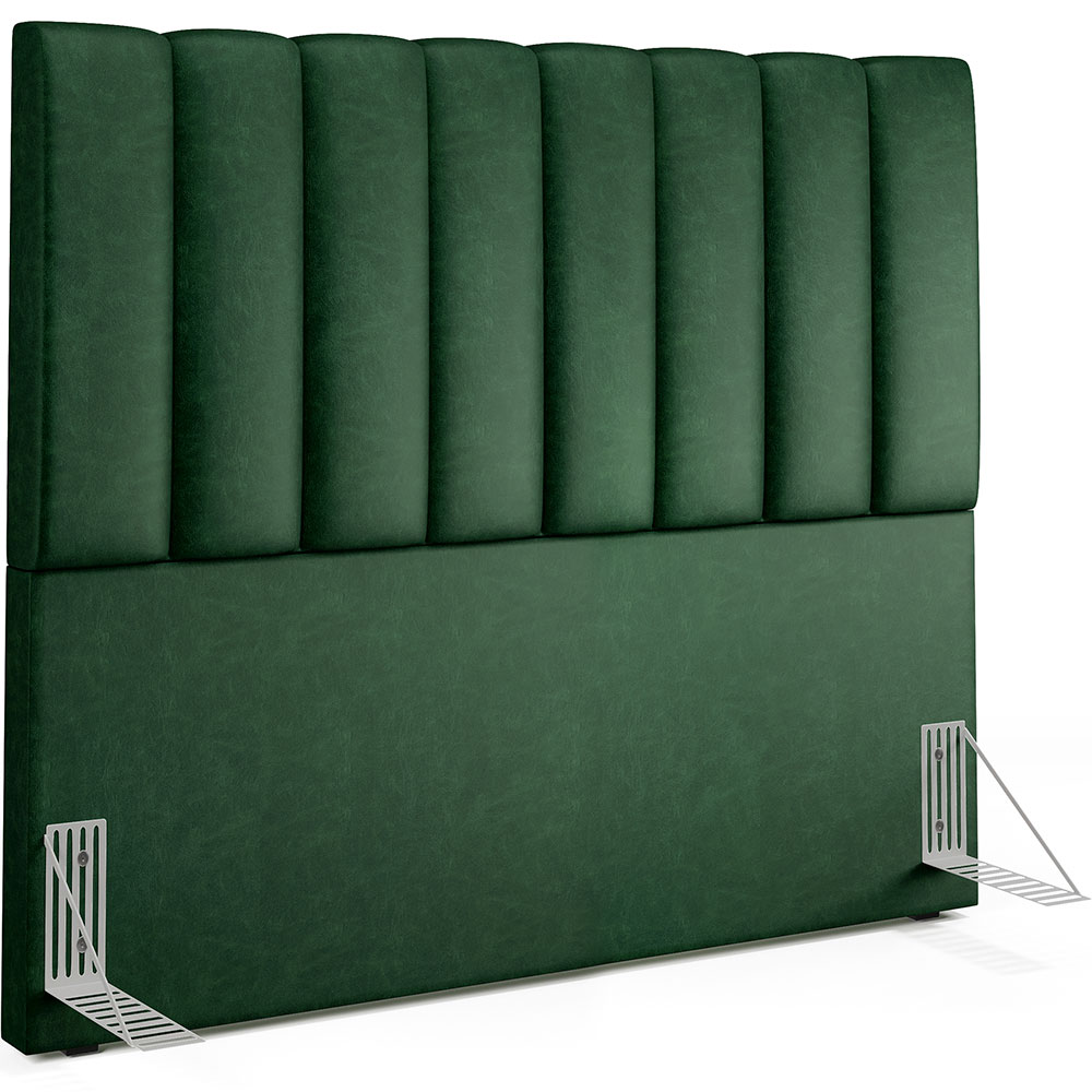Cabeceira Cama Box Casal 140 cm Dália W01 Facto Verde Musgo - Lyam Decor