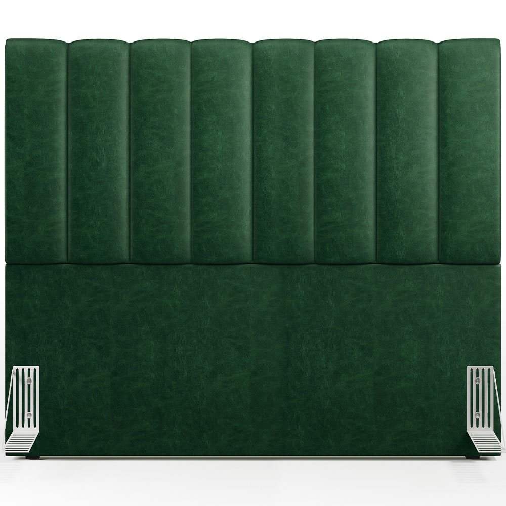 Cabeceira Cama Box Casal 140 cm Dália W01 Facto Verde Musgo - Lyam Decor