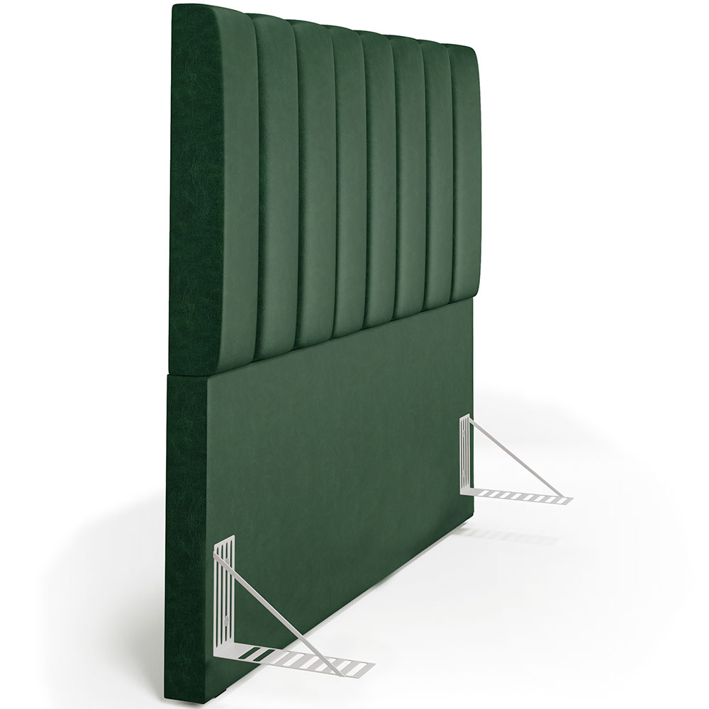 Cabeceira Cama Box Casal 140 cm Dália W01 Facto Verde Musgo - Lyam Decor