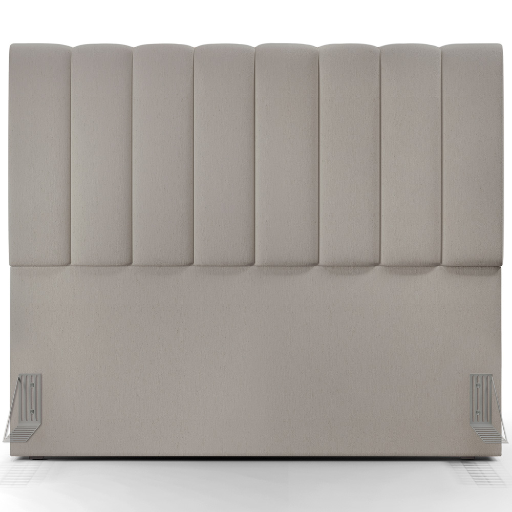 Cabeceira Cama Box Casal 140 cm Dália W01 Linho Bege - Lyam Decor