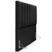 Cabeceira Cama Box Casal 140 cm Dália W01 Linho Chumbo - Lyam Decor