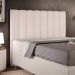 Cabeceira Cama Box Casal 140 cm Dália W01 Linho Cru - Lyam Decor