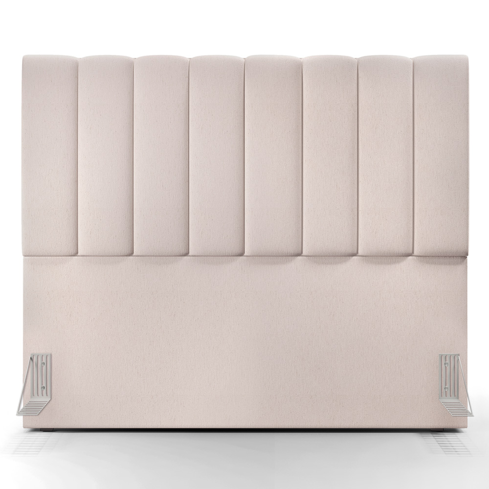 Cabeceira Cama Box Casal 140 cm Dália W01 Linho Cru - Lyam Decor