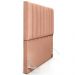 Cabeceira Cama Box Casal 140 cm Dália W01 Linho Rosê - Lyam Decor