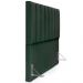 Cabeceira Cama Box Casal 140 cm Dália W01 Linho Verde Musgo - Lyam Decor