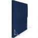Cabeceira Cama Box Casal 140 cm Dália W01 Suede Azul Marinho - Lyam Decor