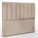 Cabeceira Cama Box Casal 140 cm Dália W01 Suede Bege - Lyam Decor