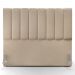 Cabeceira Cama Box Casal 140 cm Dália W01 Suede Bege - Lyam Decor