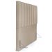 Cabeceira Cama Box Casal 140 cm Dália W01 Suede Bege - Lyam Decor